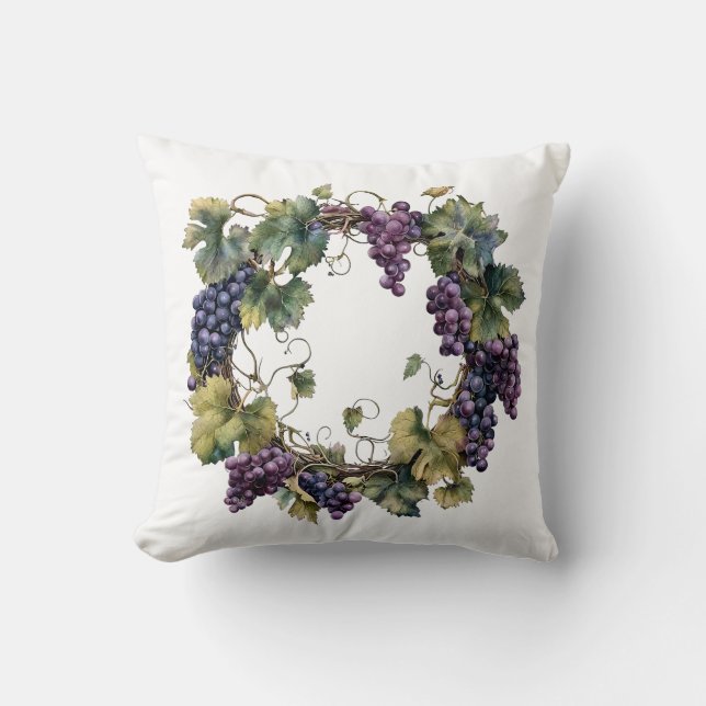 Oreiller de couronne de raisin (Recto)