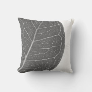 Oreiller de coussin de texture de feuille riche de