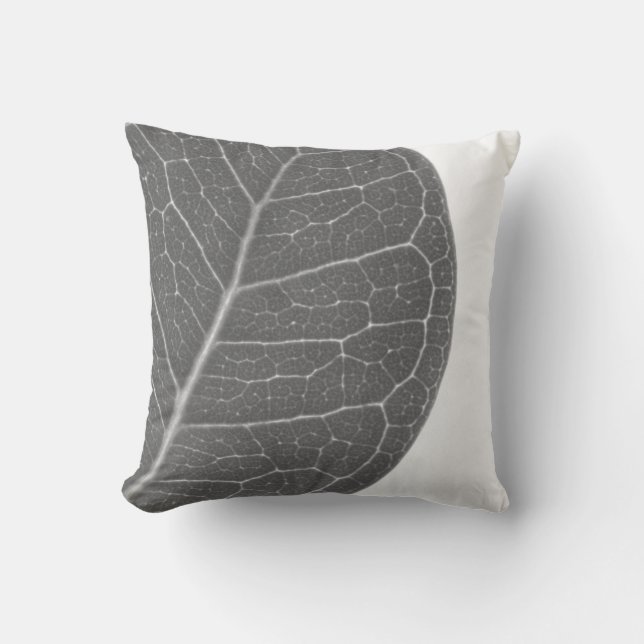 Oreiller de coussin de texture de feuille riche de (Recto)