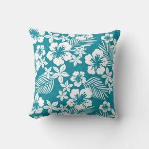 Oreiller de décoration à motif tropical
