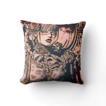 Oreiller de décoration La femme rébellion 