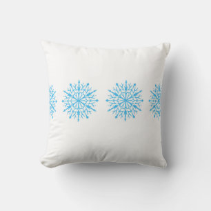 Oreiller de fête-Flocons de neige