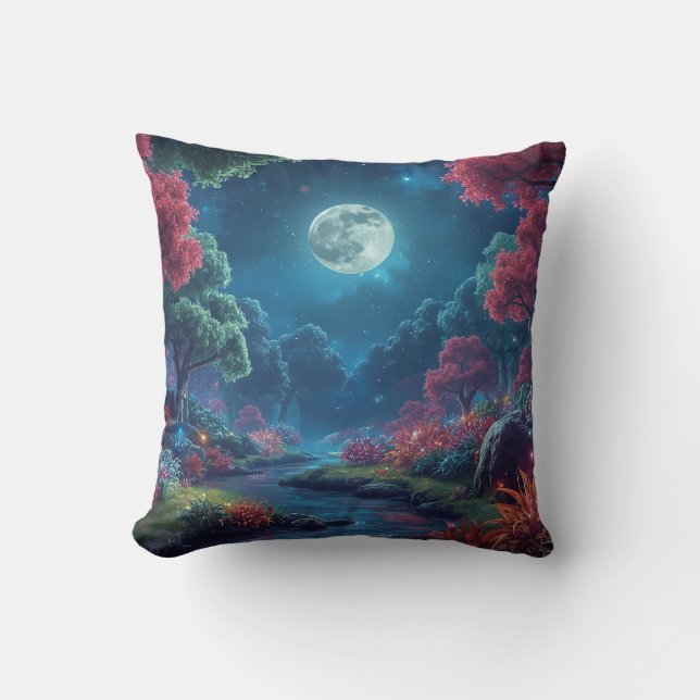 Oreiller de jardin au clair de lune (Recto)