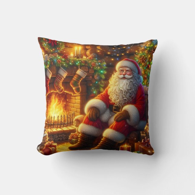 Oreiller de jet de père Noël (Recto)