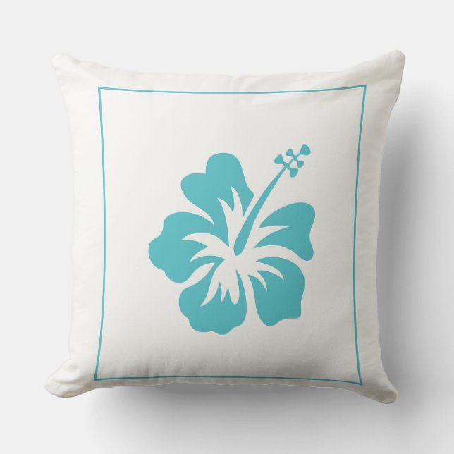 Oreiller de jet en coton, 20" x 20" (Recto)