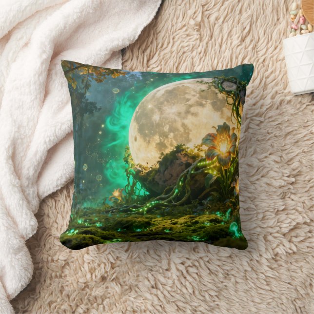 Oreiller de jet Fantasy Moon Forest (Couverture)