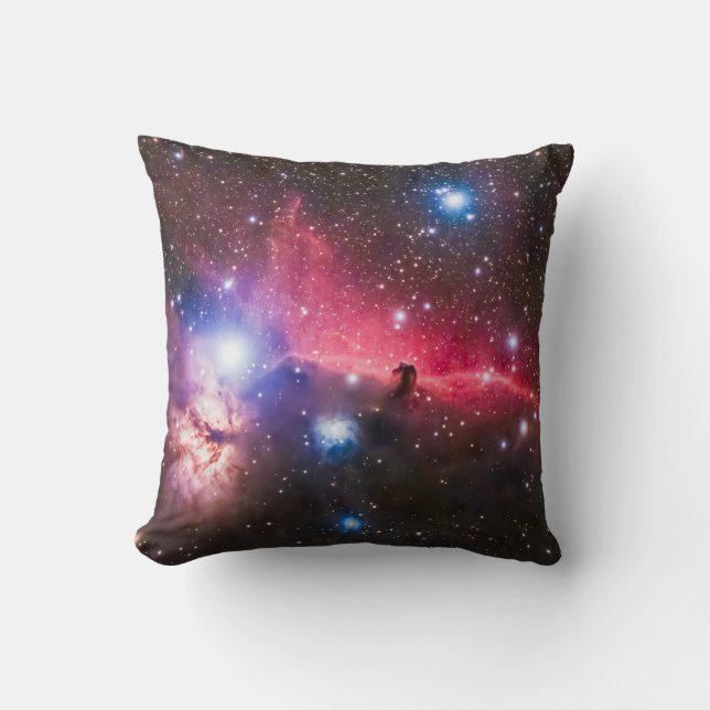 Oreiller de jet Galaxie Nébuleuse Espace Accent de (Recto)