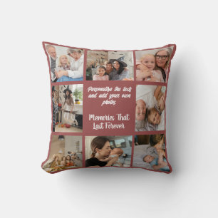 Oreiller de jet personnalisé : Cadeau de décoratio