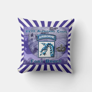 Oreiller de jet spécial cadeau du XVIII Airborne C