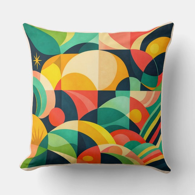Oreiller de jeté décoratif élégant | Moderne & Co (Recto)