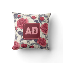 Oreiller de la famille Chic Rose élégante