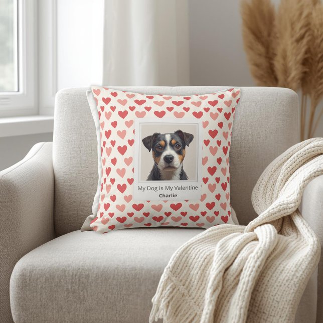 Oreiller de la Saint-Valentin pour chien personnal (Créateur téléchargé)