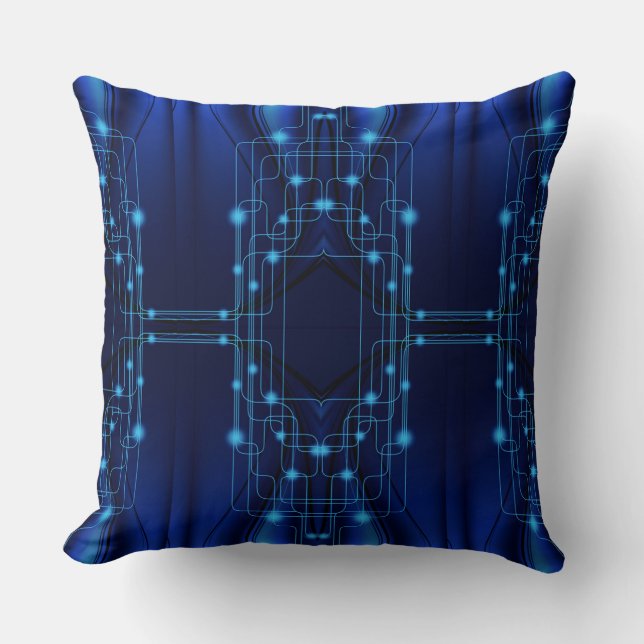Oreiller de lancer à technologie de lumière bleue (Recto)
