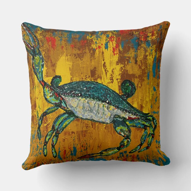 Oreiller de lancer crabe (Verso)