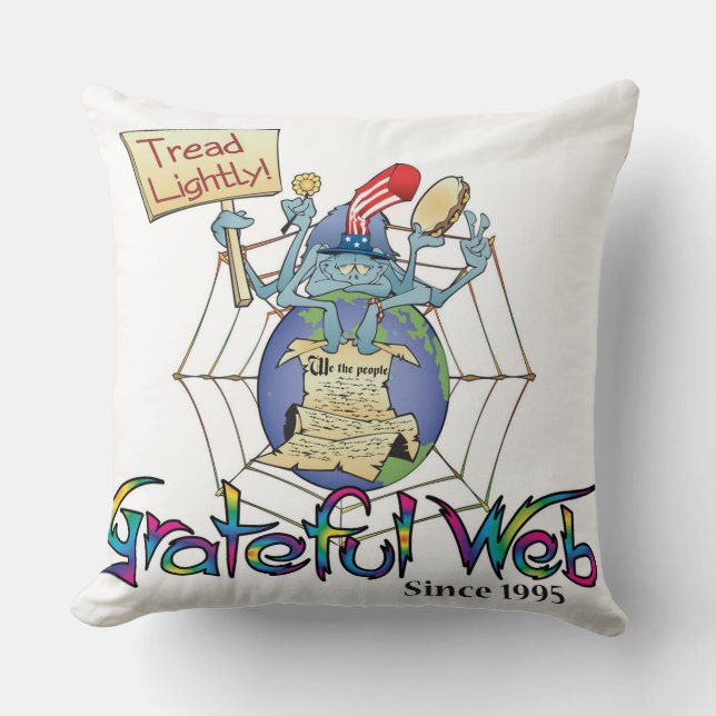 Oreiller de lancer de colorant espion Gweb (Recto)