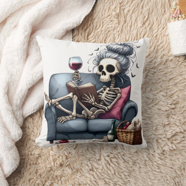 Oreiller de lancer Halloween effrayant (Couverture)