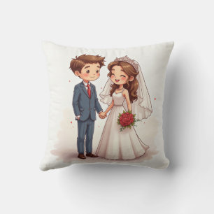 Oreiller de l'anniversaire de mariage coussin
