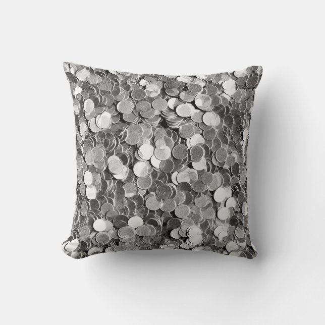 Oreiller de luxe argenté (Recto)