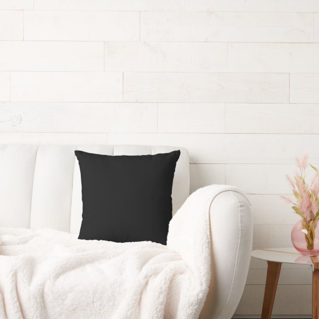 Oreiller de luxe noir pour décoration (Canapé)