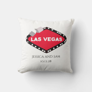 Oreiller de mariage de Las Vegas