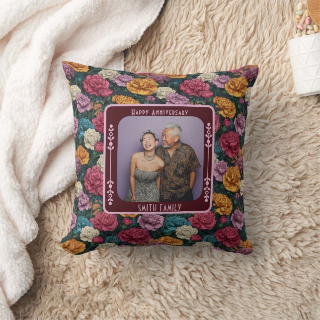 Oreiller de mariage oiseau amoureux tendance   (Couverture)