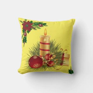 Oreiller de Noël, Bougie de Noël