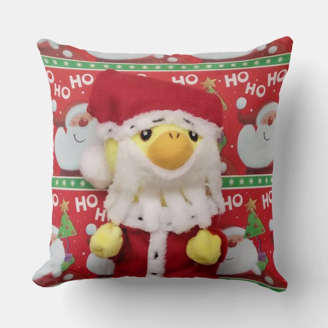 Oreiller de Noël Danny Duck Santa (Recto)