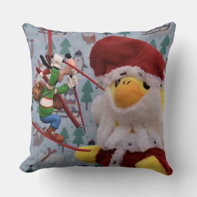 Oreiller de Noël Danny Duck Santa (Recto)