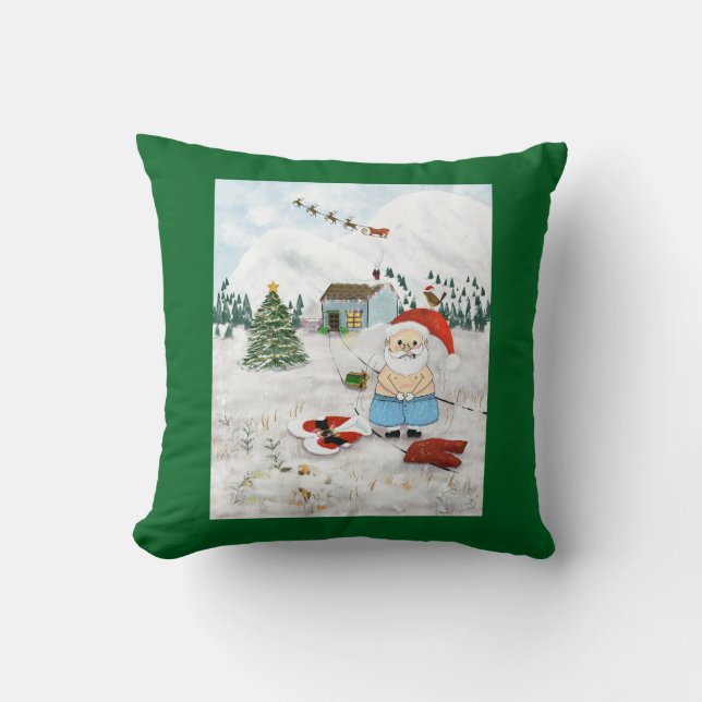 Oreiller de Noël du Père Noël (Recto)
