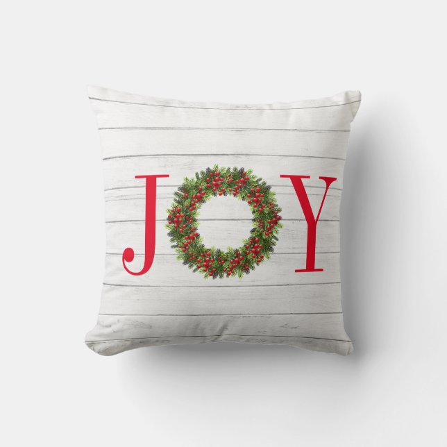 Oreiller de Noël jeté (Recto)