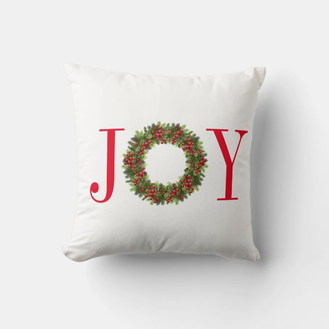 Oreiller de Noël jeté (Recto)