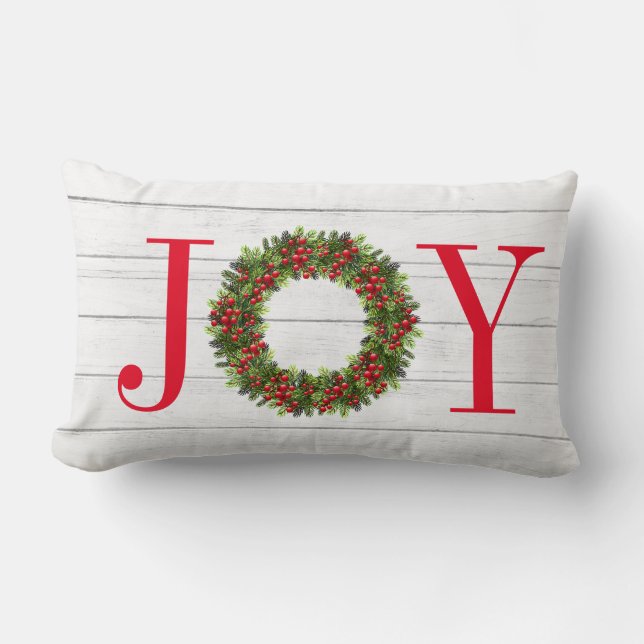 Oreiller de Noël jeté (Recto)