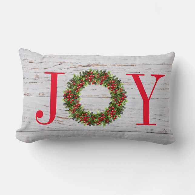 Oreiller de Noël jeté (Recto)
