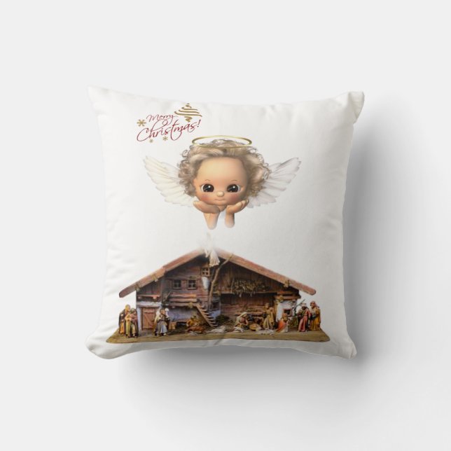 Oreiller de Noël, Joyeux Noël (Recto)