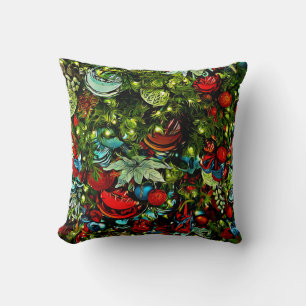 Oreiller de Noël Ornament Art Jeu d'oreiller