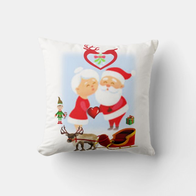 Oreiller de Noël, Père Noël (Recto)