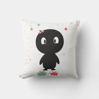 Oreiller de Noël Pingouin