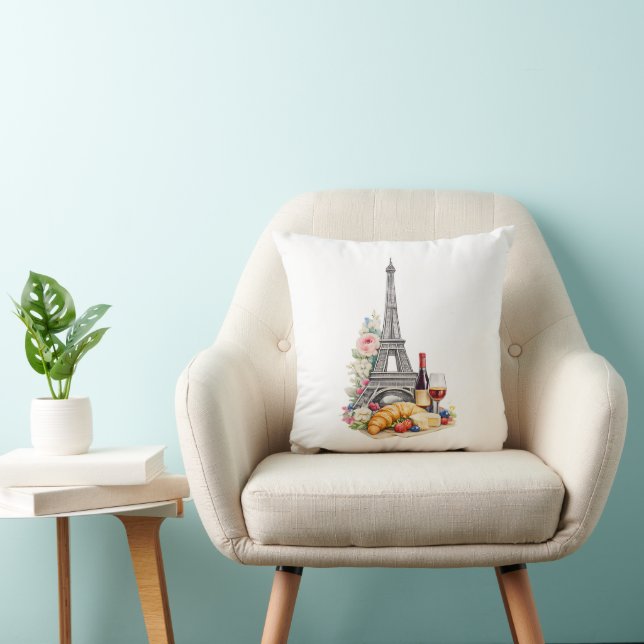 Oreiller de Paris France (Chaise)