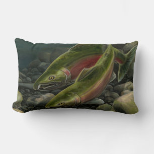 Oreiller de pêcheur Décoration d'art de pêche Cade