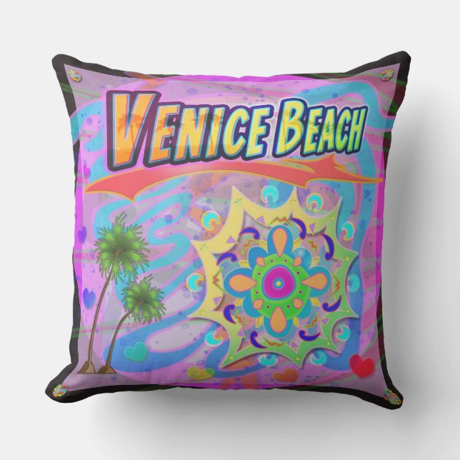 Oreiller de progrès véritable de Venice Beach (Recto)