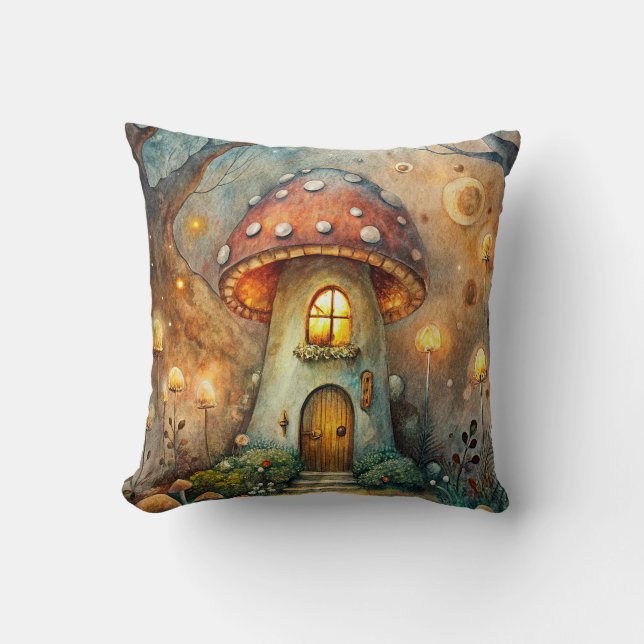 Oreiller de salon de champignons (Recto)
