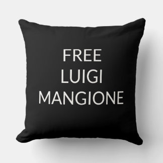 Oreiller de soutien avec message pour Luigi Mangio