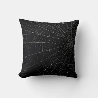 Oreiller de toile d'araignée effrayant pour Hallow