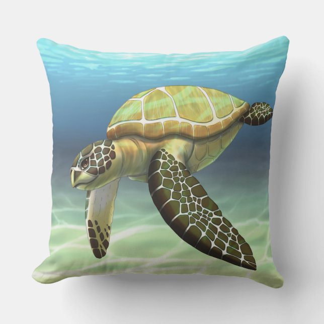 Oreiller de tortue marine (Recto)