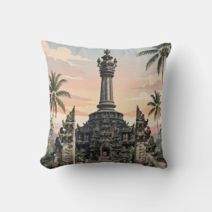 Oreiller décoratif Cœur culturel de Denpasar Bali