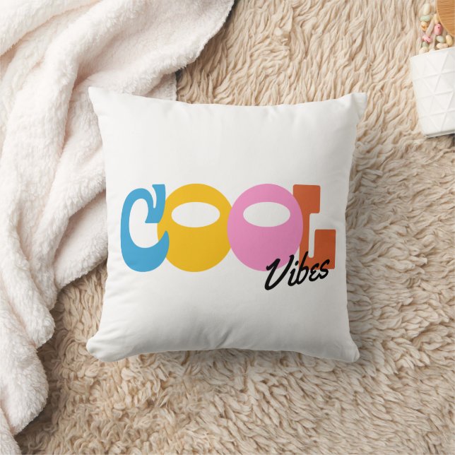 Oreiller Décoratif Cool Vibes (Couverture)