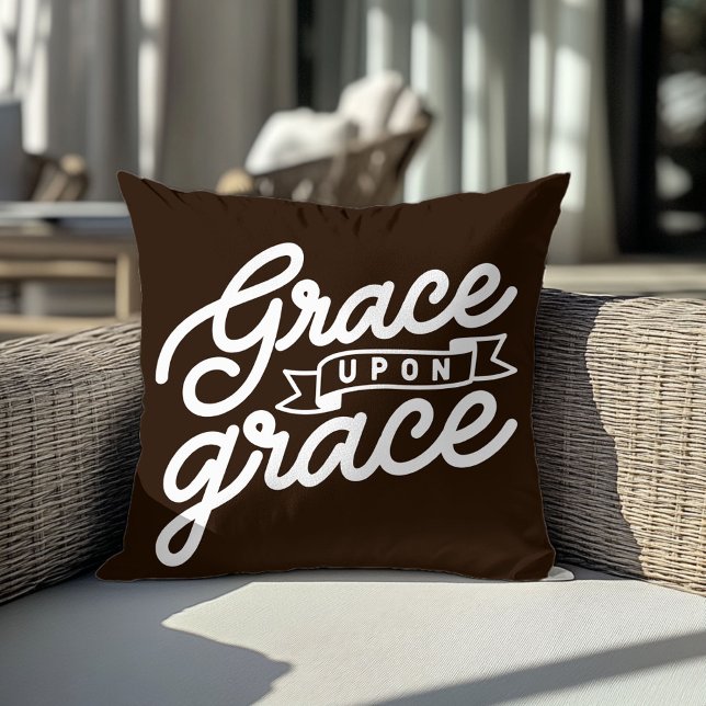 Oreiller décoratif de la grâce chrétienne de la fe (Créateur téléchargé)