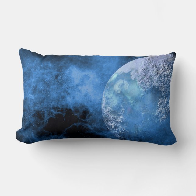 Oreiller décoratif de la lune spatiale (Recto)