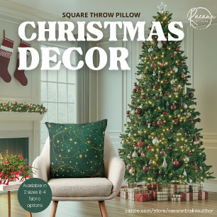 Oreiller décoratif de vacances de Noël