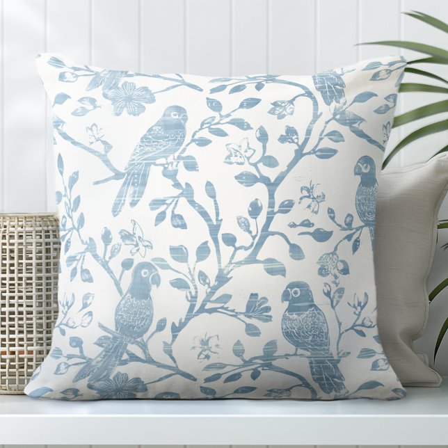 Oreiller décoratif d'oiseau de décoration côtière (Créateur téléchargé)
